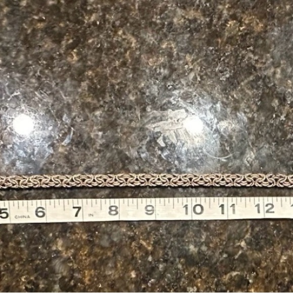 Milor Italy Vintage
Byzantine 17" Sterling Silver Necklace 34 Grams - Picture 3 of 10